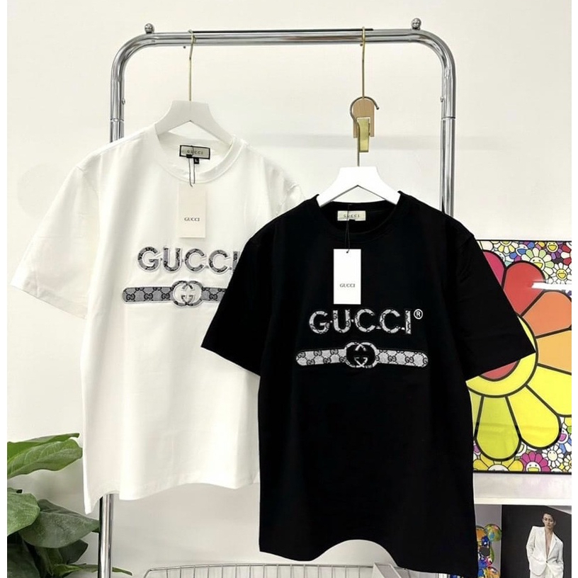 Áo Thun Nam Thêu Chữ Siêu Hot - Áo Phông Nam Logo Thêu Vải Mát Siêu Đẹp