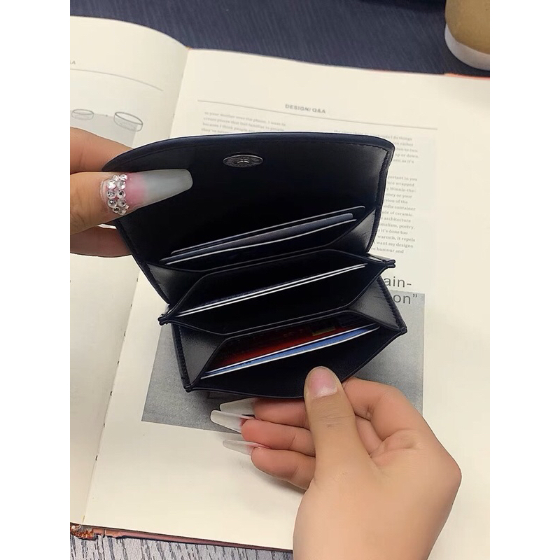 VÍ CẦM TAY BASIC HÀN MÀU BẠC