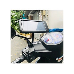 💎HÀNG CHÍNH HÃNG💎  GIÁ ĐỠ ĐIỆN THOẠI TRÊN XE MÁY-XE ĐẠP-Chống Mưa XOAY 360 ĐỘ BẢO HÀNH 12 THANG