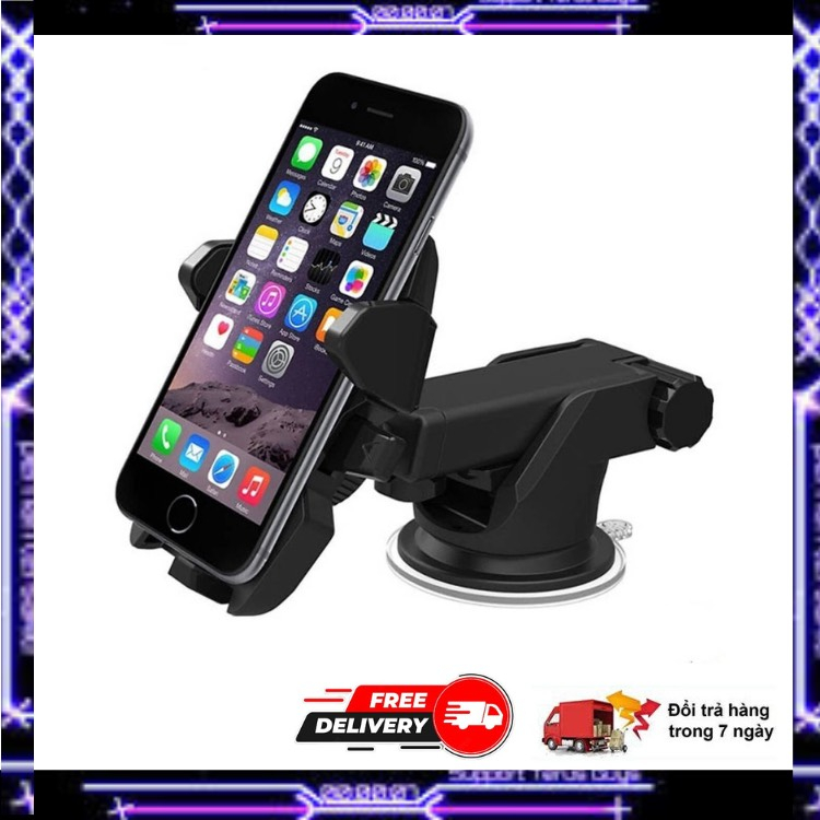 Hàng Xịn Giá Đỡ Điện Thoại  Hít KínhTrên Oto 360 Độ,Quay Camera Phía Trước Nhựa ABS Siêu Bền Bảo Hành 24t