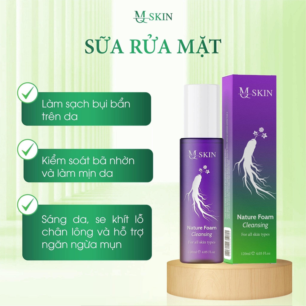 Serum tái tạo da sâm cau rừng MQ SKIN sạch mụn , nám , tàng nhang 30ml