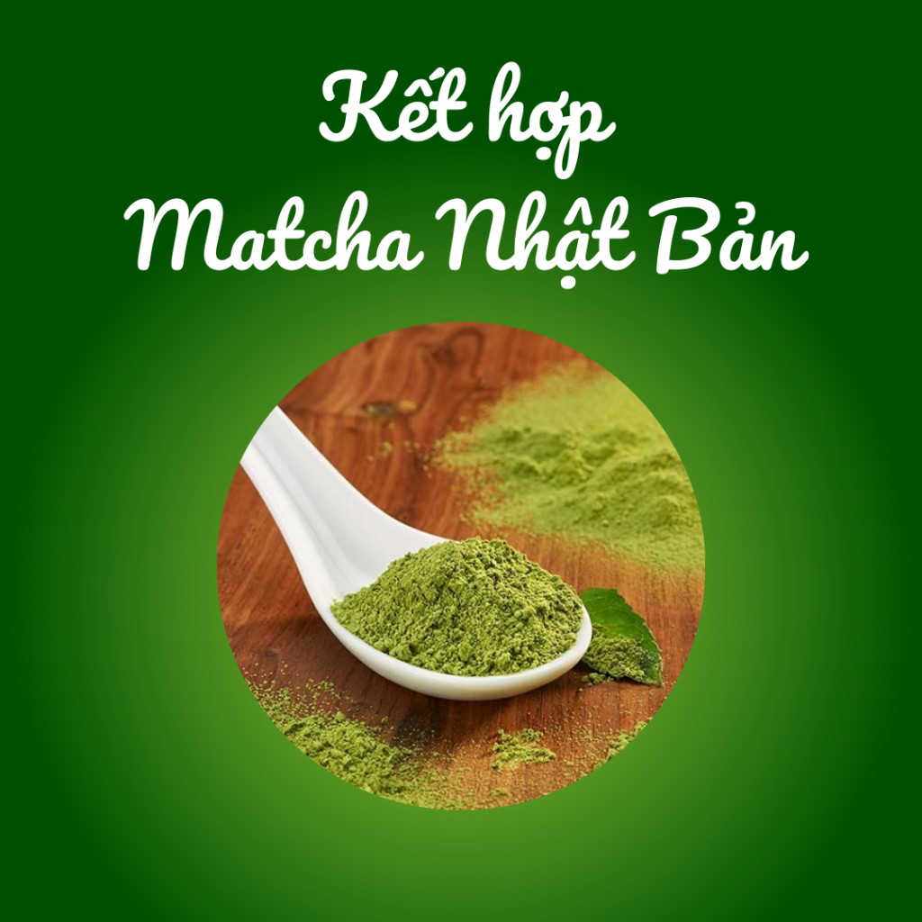 Hộp 50gr Bột Matcha Gạo Rang Genmaicha ONELIFE nguyên chất, giảm cân, không đường