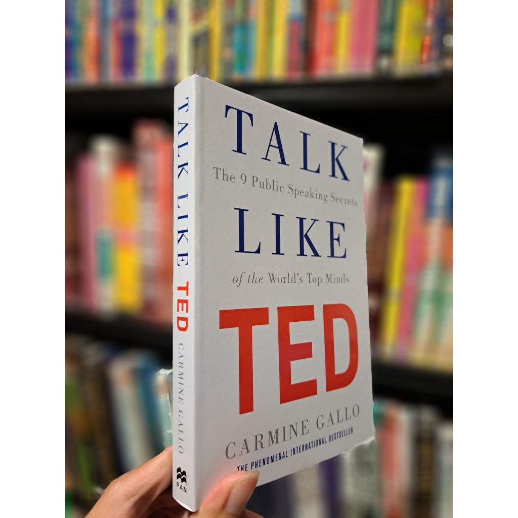 Sách - Talk Like Ted