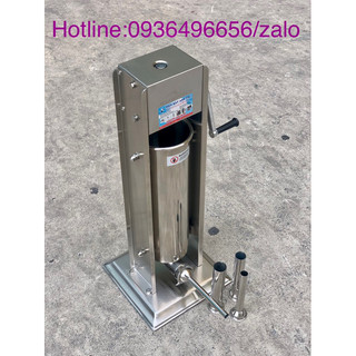 Máy đùn xúc xích, máy nhồi xúc xích, lạp xưởng quay tay 5L