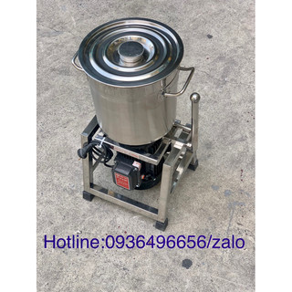 Máy xay rau má,xay tỏi,ớt, xay đa năng khung A Inox - nồi cao 25cm