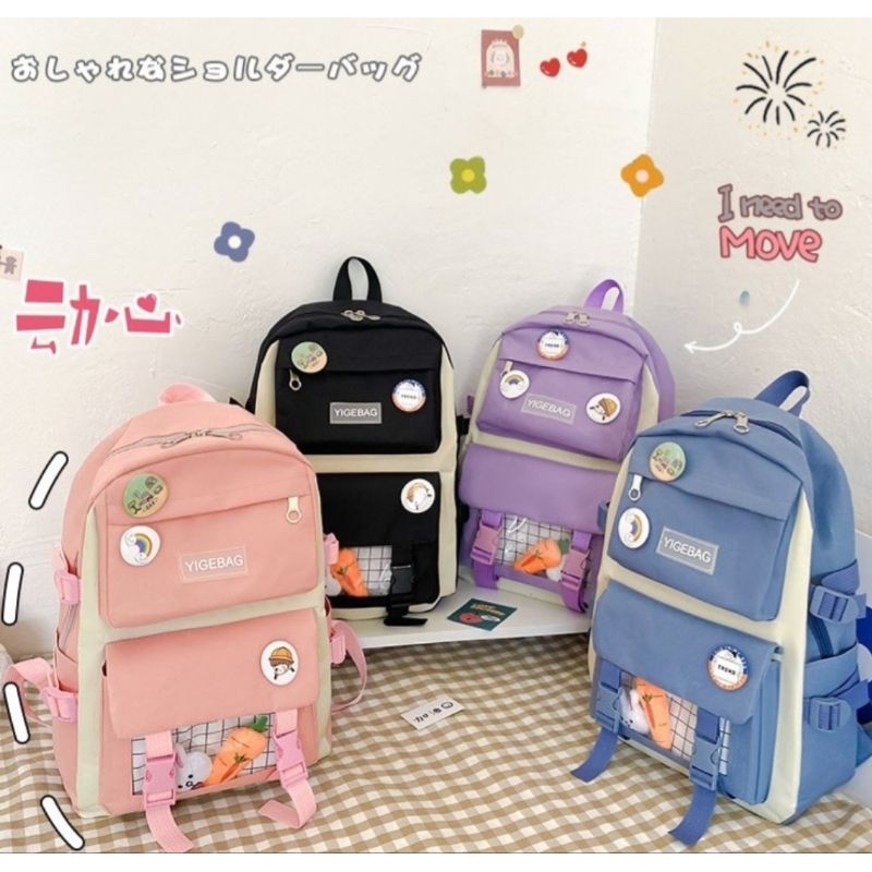 Set balo 5 món hàng Quảng Châu cao cấp