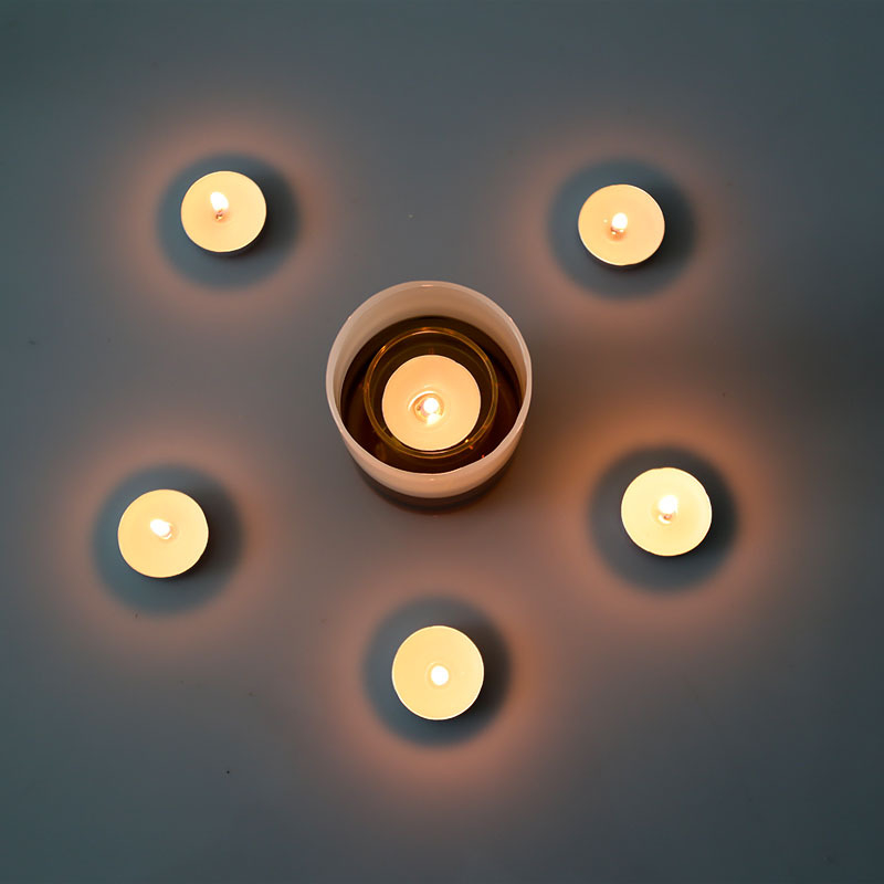 Nến sáp 10 viên và 50 viên/hộp không khói an toàn HT SHOP dùng trang trí sinh nhật, xông tinh dầu DN074