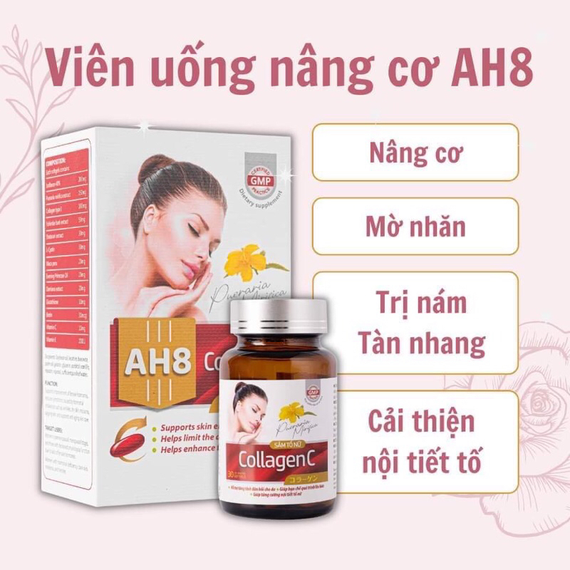 Viên uống nâng cơ AH8