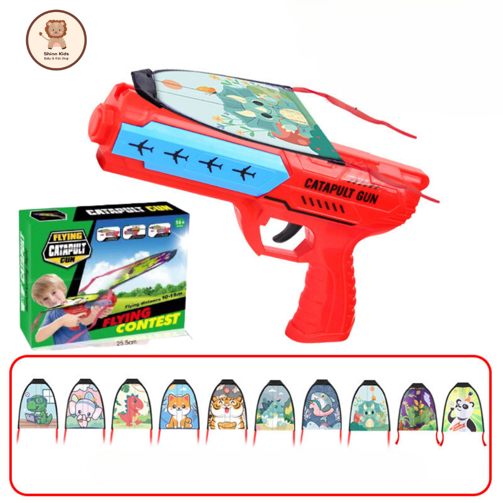 Đồ Chơi Súng Bắn Diều Cho Bé - Trò Chơi Vận Động cầm tay thú vị vui nhộn trẻ em