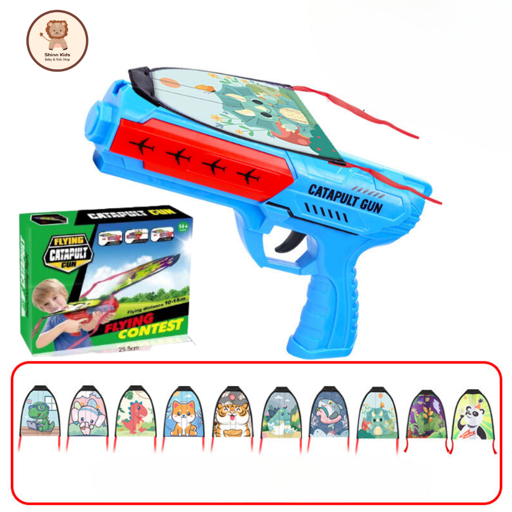 Đồ Chơi Súng Bắn Diều Cho Bé - Trò Chơi Vận Động cầm tay thú vị vui nhộn trẻ em