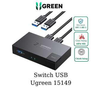 Bộ gộp usb 3.0 2 ra 1 ugreen 15149