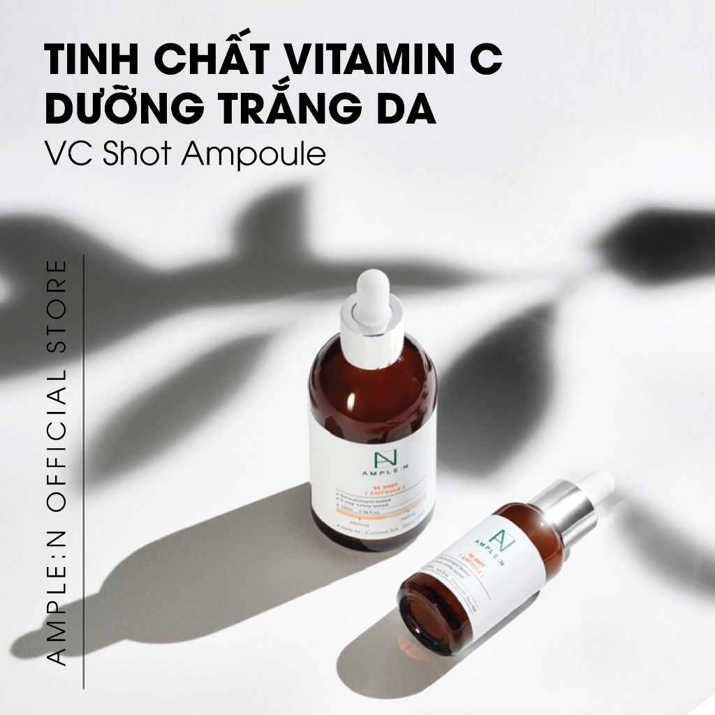 Tinh Chất Vitamin C Dưỡng Trắng Da AMPLE:N VC Shot Ampoule