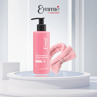 Gel rửa mặt làm sạch da emmié by happyskin tặng băng đô cài tóc