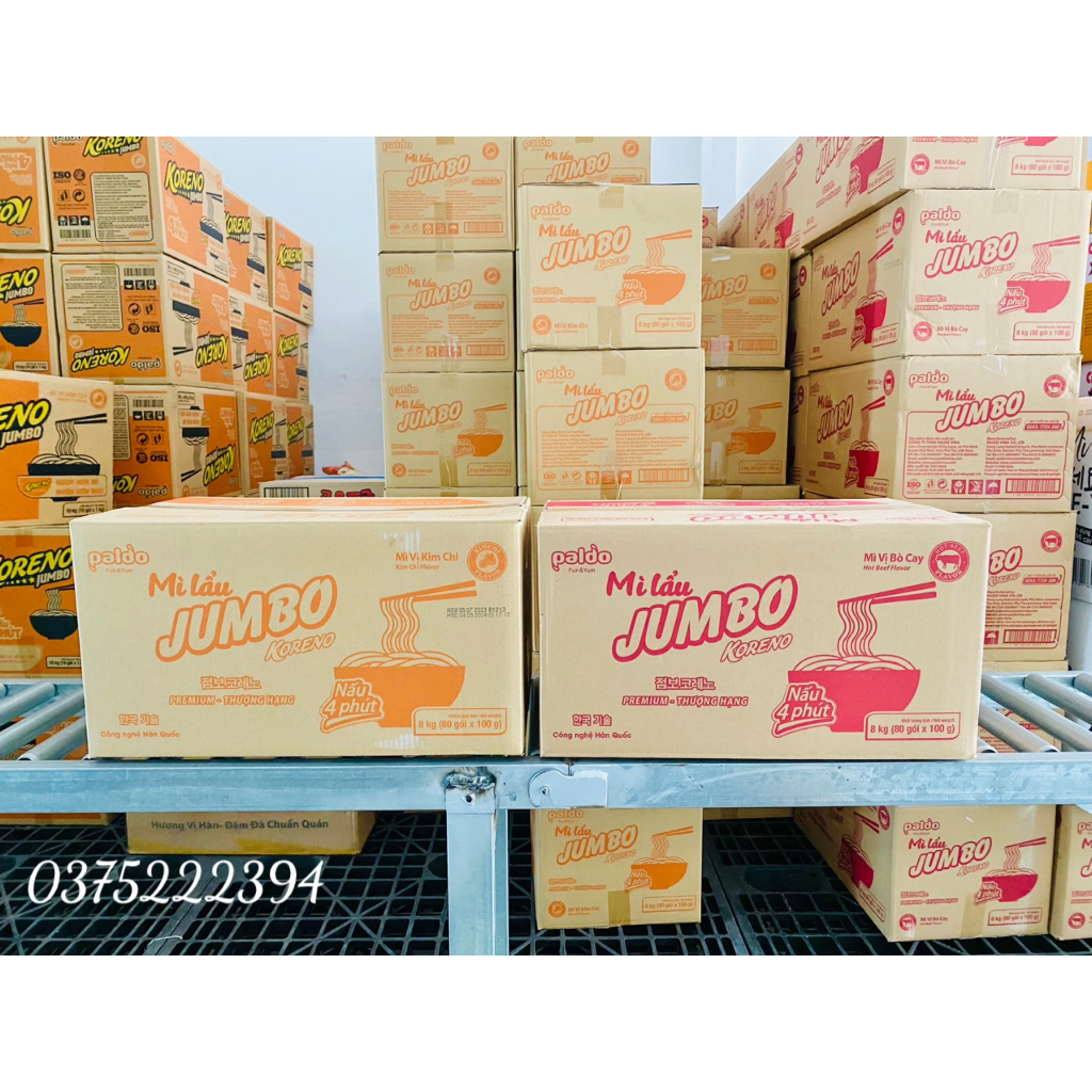 Mì lẩu paldo - 80 gói