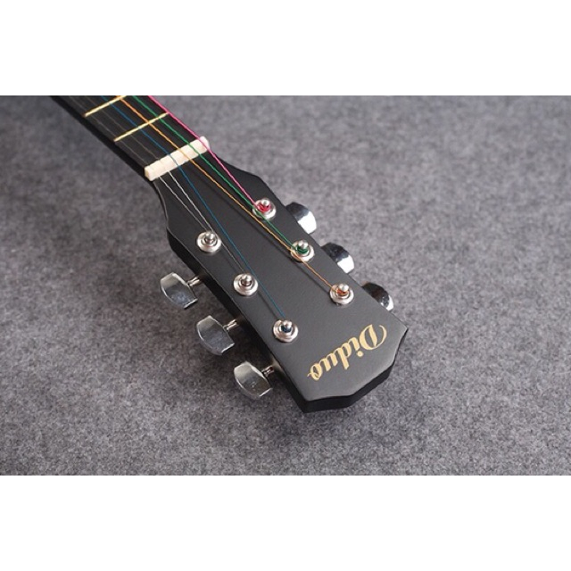 Đàn guitar Acoustic gỗ tốt, Guitar Diduo/HT- Tặng full 12 phụ kiện+ bao+ sách hướng dẫn- Bảo hành 12 tháng