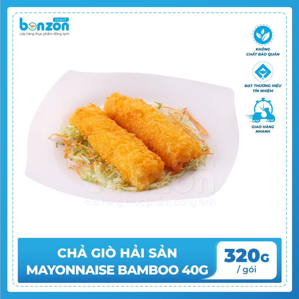 Bonzon - Chả giò hải sản mayonnaise Bamboo 320gr
