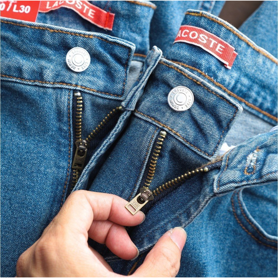 Quần Jeans dài nam Lcst Việt nam xuất khẩu,Form Slimfit.chất vải co dãn,ống 15-18cm,Hàng VNXK - 210417