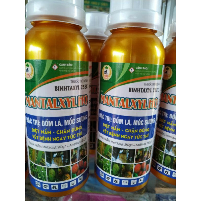 Mataxyl-metalaxyl 250g/l.trừ thối trái,thán thư,sương mai, nứt thân xì mủ,lở cổ rễ,bã trầu...