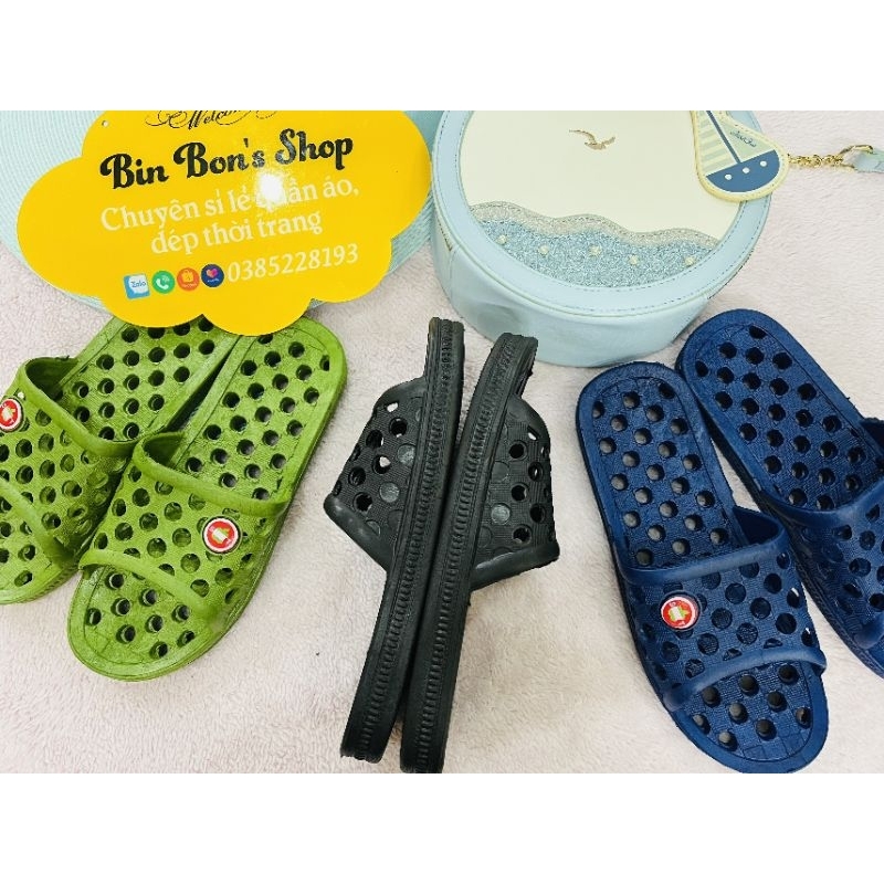 Dép lỗ táo tròn/vuông- dép lỗ đi trong nhà, văn phòng 40-44