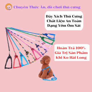 [Tặng súp thưởng ] DÂY XÍCH YẾM NGỰC CHÓ MÈO NHIỀU SIZE