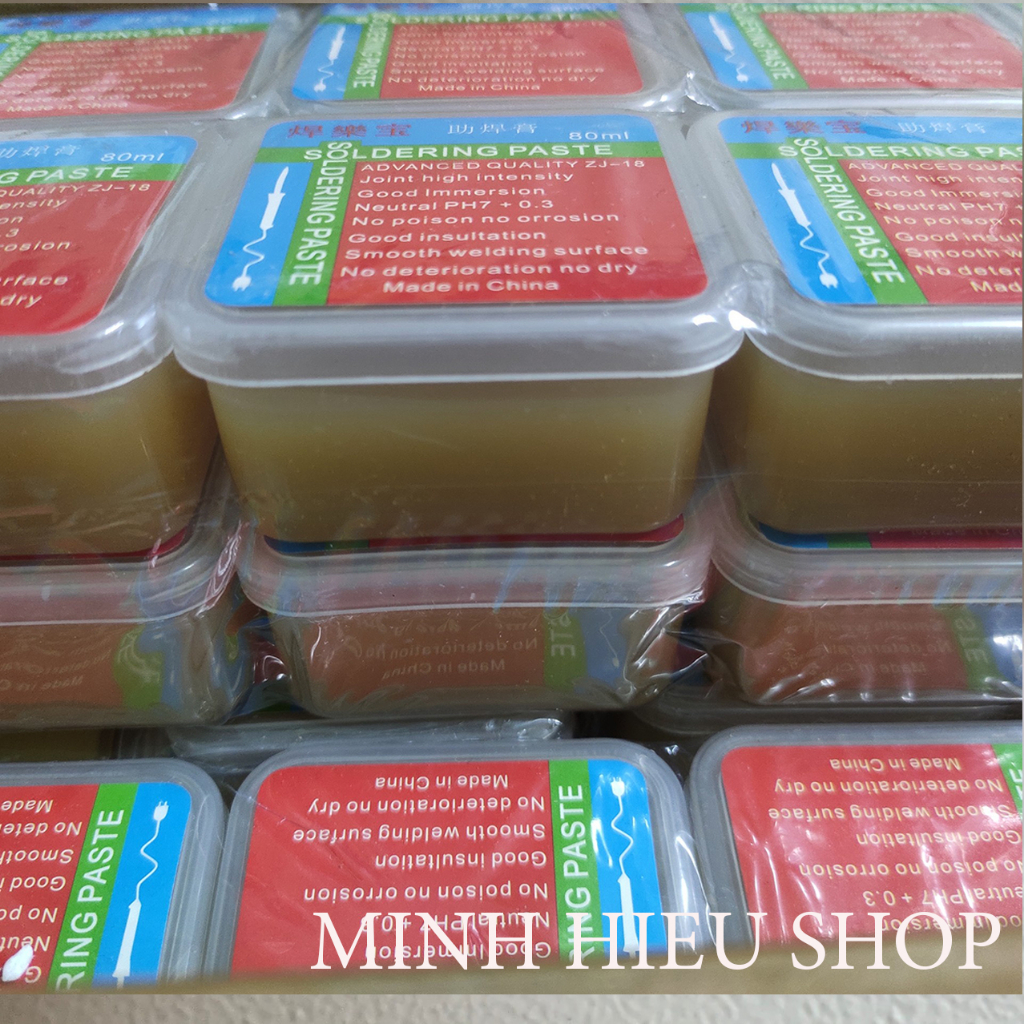 Mỡ hàn thiếc hỗ trợ hàn hộp 80 ml Hàng loạt tốt