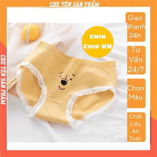 Quần lót nữ cotton cute dễ thương size 45-57 kg