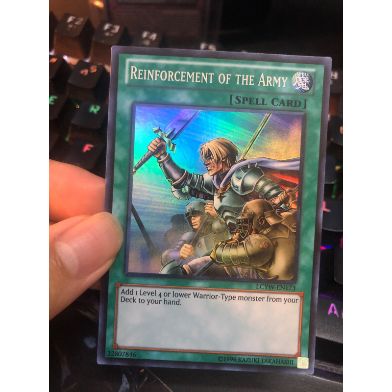 Thẻ bài Yugioh Reinforcement of the Army - Super