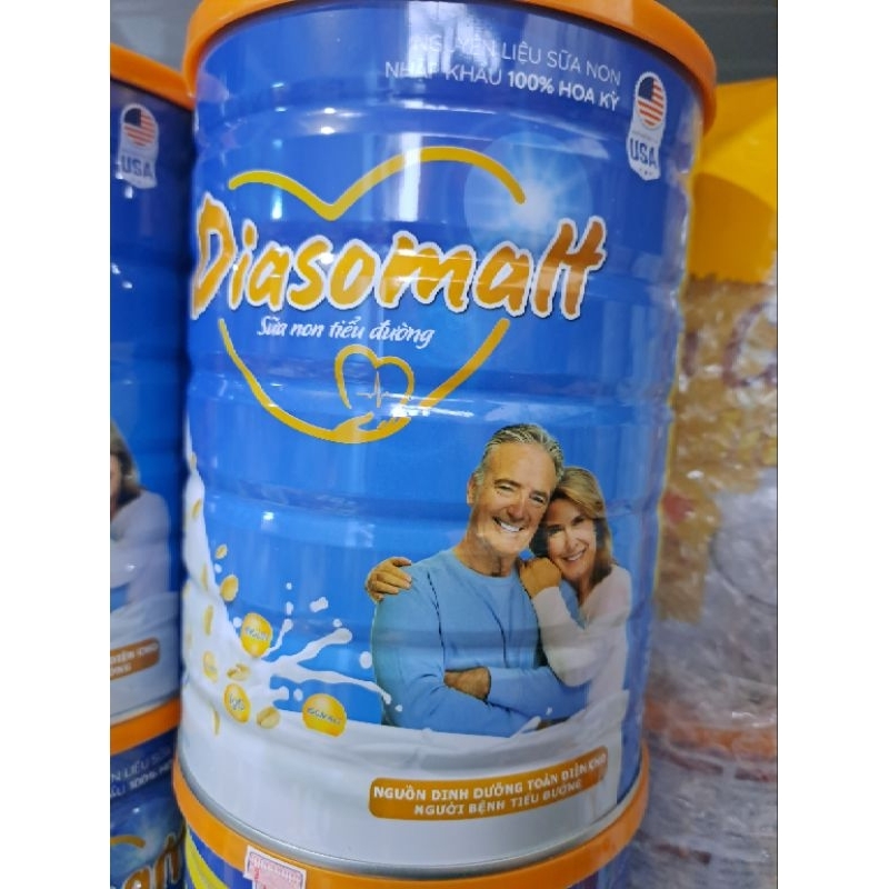 Sữa non tiểu đường Diasomal 850g thanh lý rẻ (Hạn tháng 1/2024)