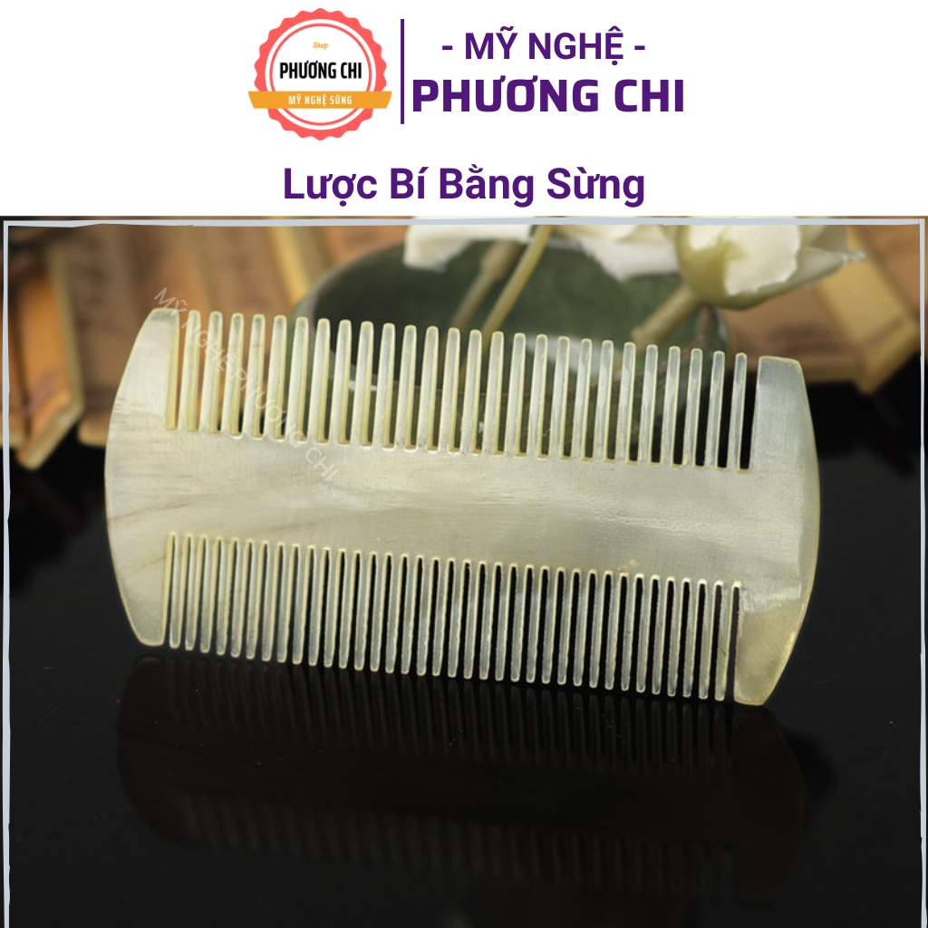 Lược Bí Chải Chấy, Chải Chí Bằng Sừng Tự Nhiên, Lược chải Trứng Chấy | Mỹ nghệ phương chi