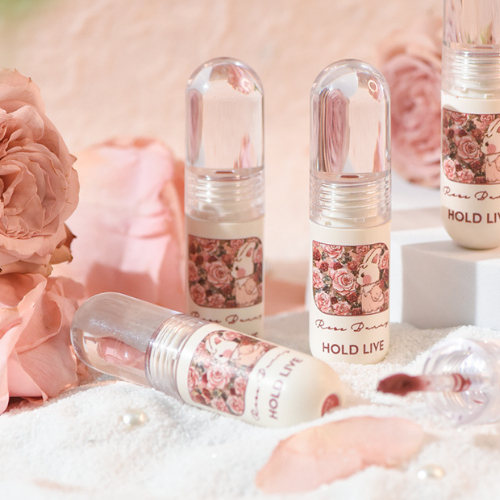 Son Kem Lì Thỏ Hoa HOLD LIVE Rose Bunny Son môi lì bền màu lâu trôi chính hãng Chamm HL663