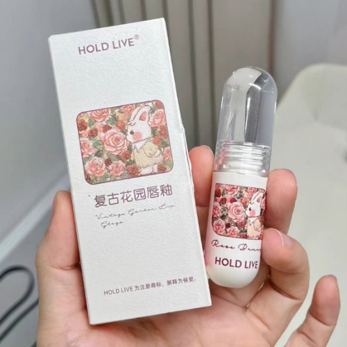 Son Kem Lì Thỏ Hoa HOLD LIVE Rose Bunny Son môi lì bền màu lâu trôi chính hãng Chamm HL663