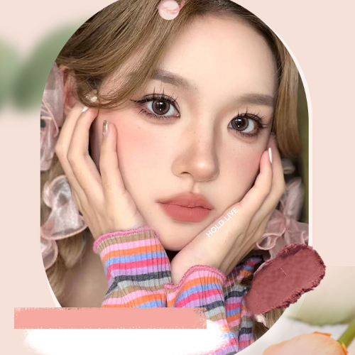 Son Kem Lì Thỏ Hoa HOLD LIVE Rose Bunny Son môi lì bền màu lâu trôi chính hãng Chamm HL663