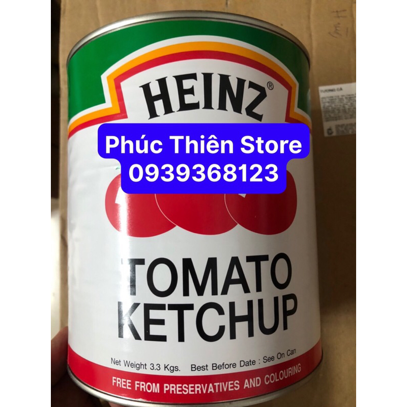 Tomato Ketchup Paste / Tương Cà Heinz 3.3kg