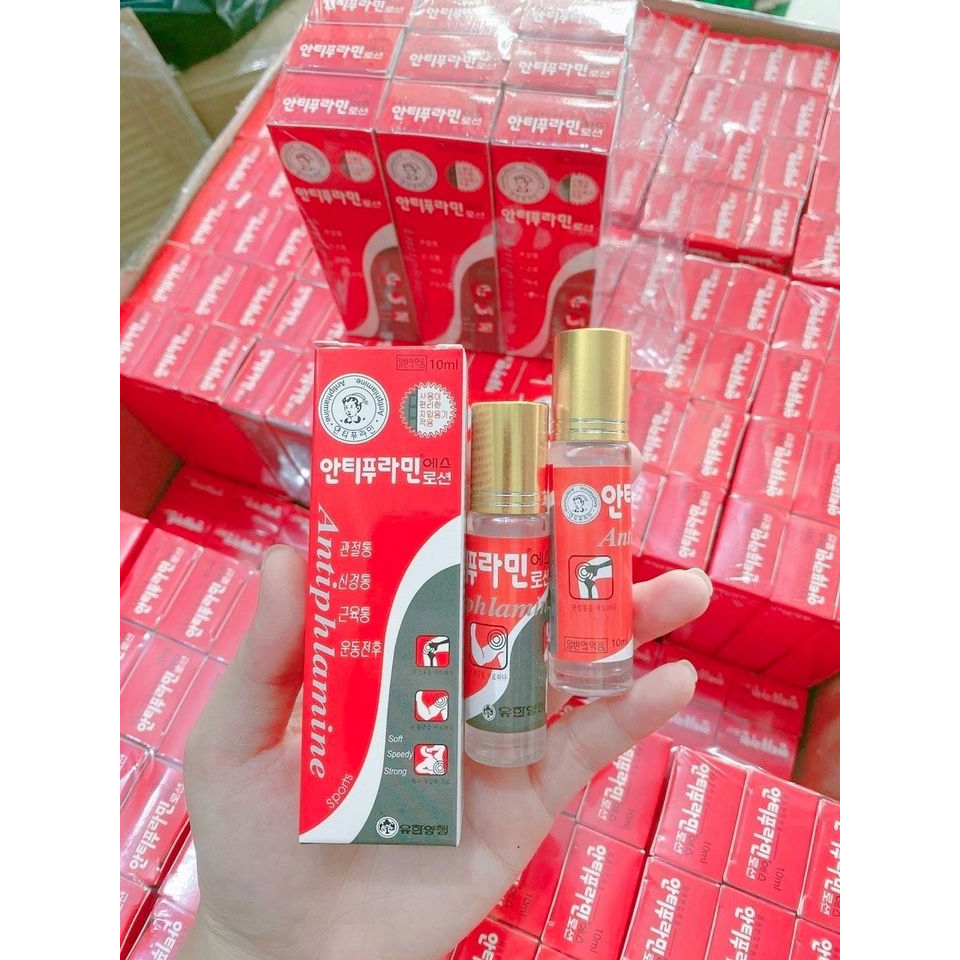 Dầu lăn gió đỏ nghẹt mũi hàn quốc [Korea]