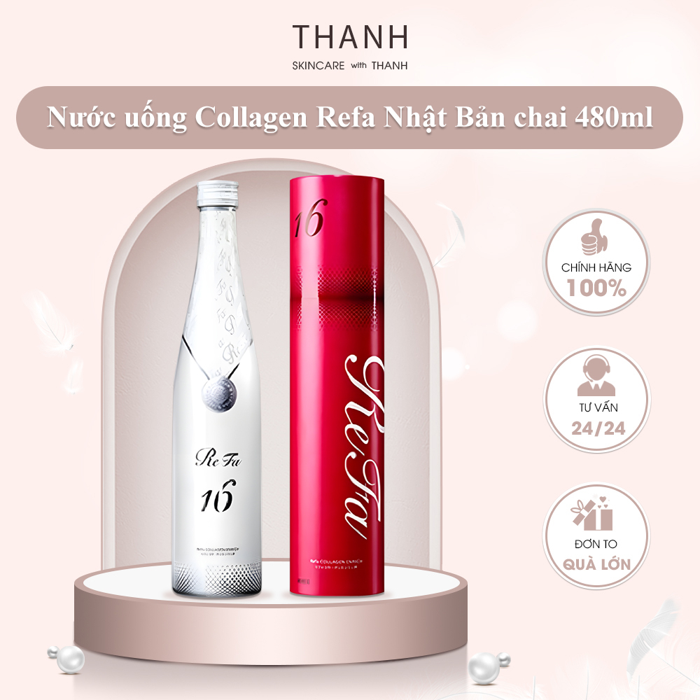 Nước uống Collagen Refa Nhật Bản chai 480ml