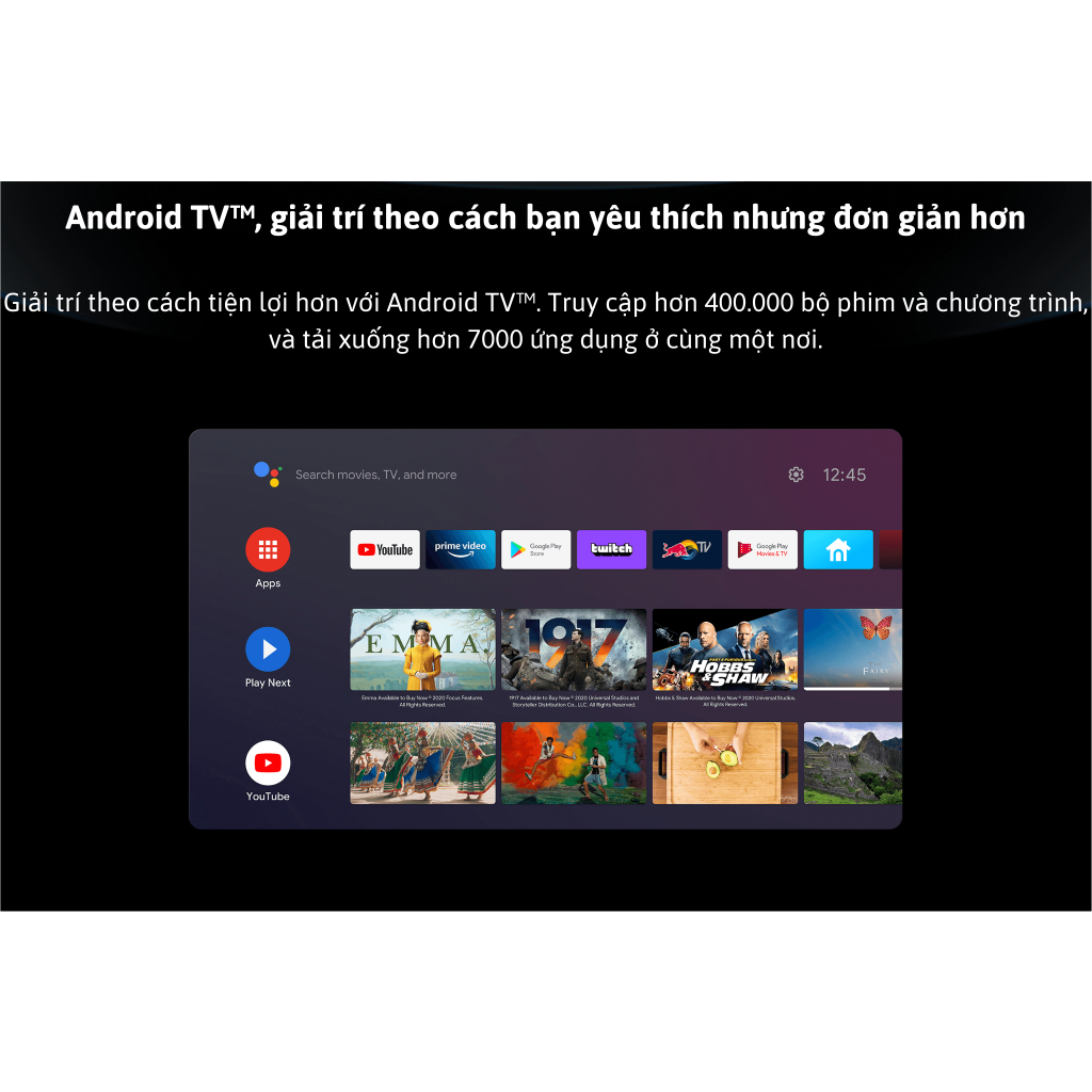 Android Tivi Xiaomi HD A2 32 inch L32M7-EAVN - Chính hãng bảo hành 2 năm - Miễn phí vận chuyển và lắp đặt tại Hải Phòng