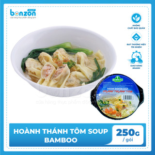 Bonzon - Hoành thánh tôm soup Bamboo 250g