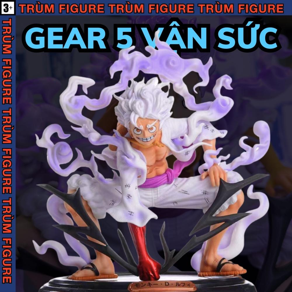 Mô Hình, Figure GEAR 5 DÁNG NGỒI CẦM SÉT One Piece - Anime, Manga Vua Hải Tặc - Full Box Trùm Figure