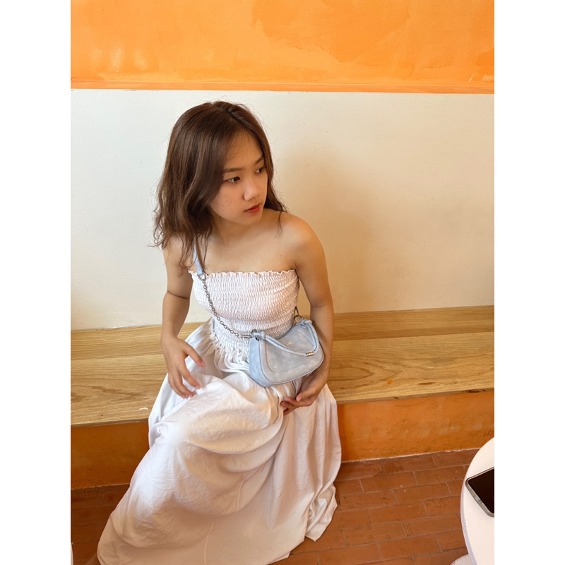 Túi xách đeo vai MM Bags màu loang túi đeo chéo quai xách cầm tay mới 2022 KNE72