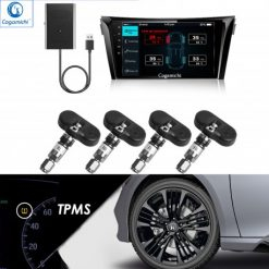 Cảm biến áp suất lốp TNS 605 , tích hợp màn hình android , van trong độ bền cực tốt , bảo hành 2 năm , có bán lẻ van rời