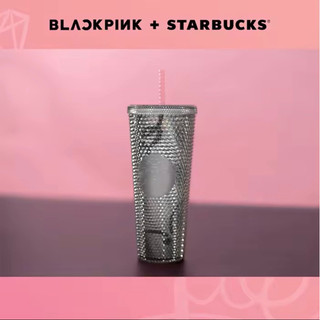 Ly starbucks cold cup 24oz blackpink ddl black