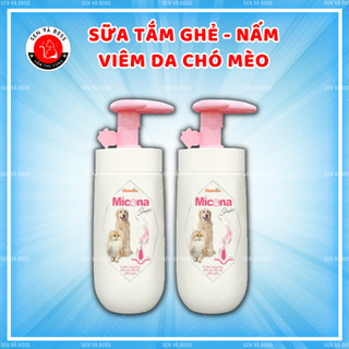 Sữa tắm micona chuyên nấm da, viêm da và các vấn đề da cho chó mèo