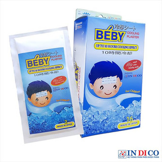 Miếng dán hạ sốt Béby - Nhật Bản
