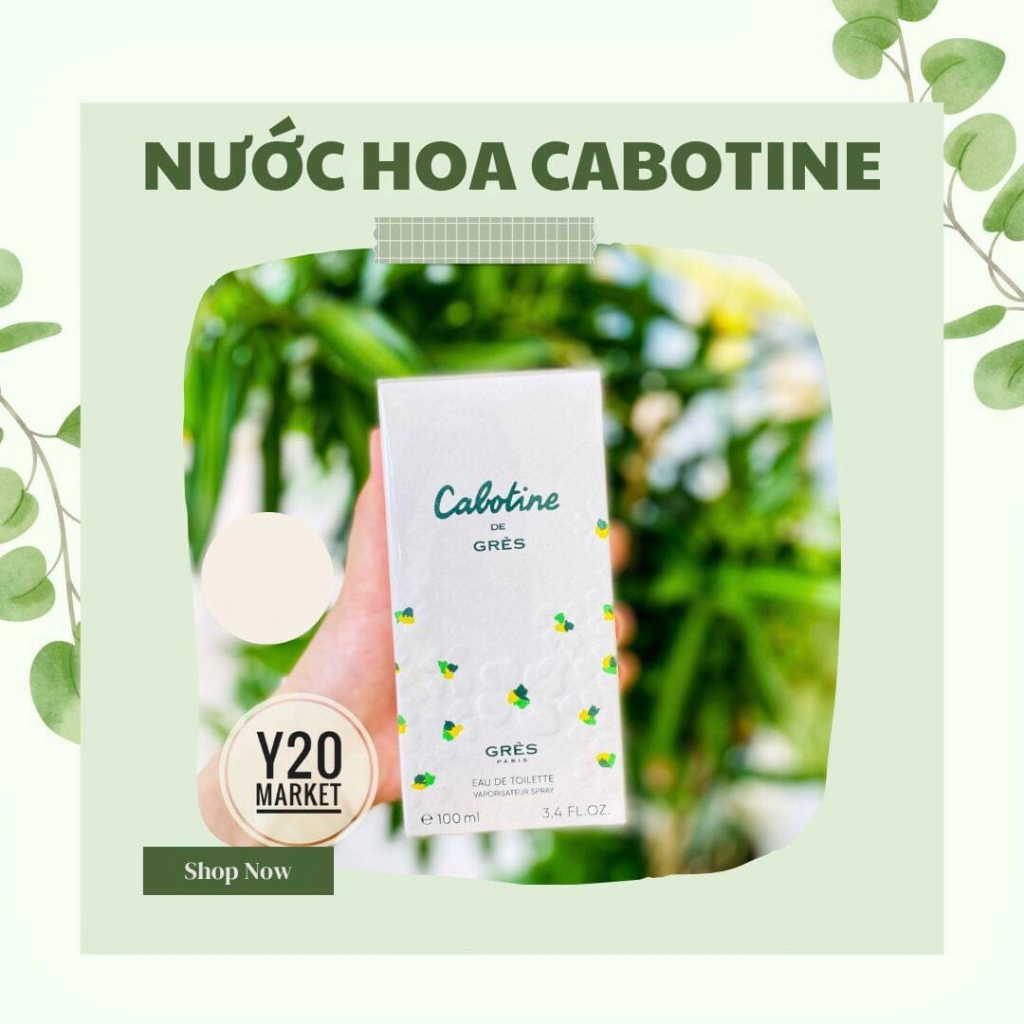 NƯỚC HOA CABOTINE DE GRÉS EDT 100ML