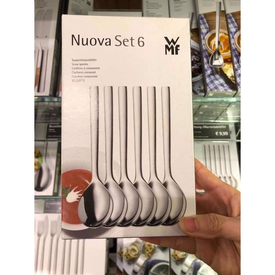 Set 6 thìa WMF Nuova Soup Spoons