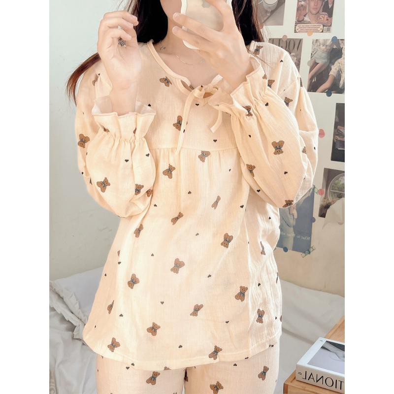 Bộ Ngủ / Mặc Nhà Pyjama Dài Taobao ORDER