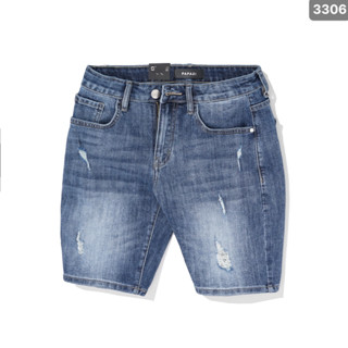 Quần jean lửng nam Mã_R3306, gam màu xanh rách nhẹ, nay đã trở lại với số lượng vô cùng có hạn. PAPAZI