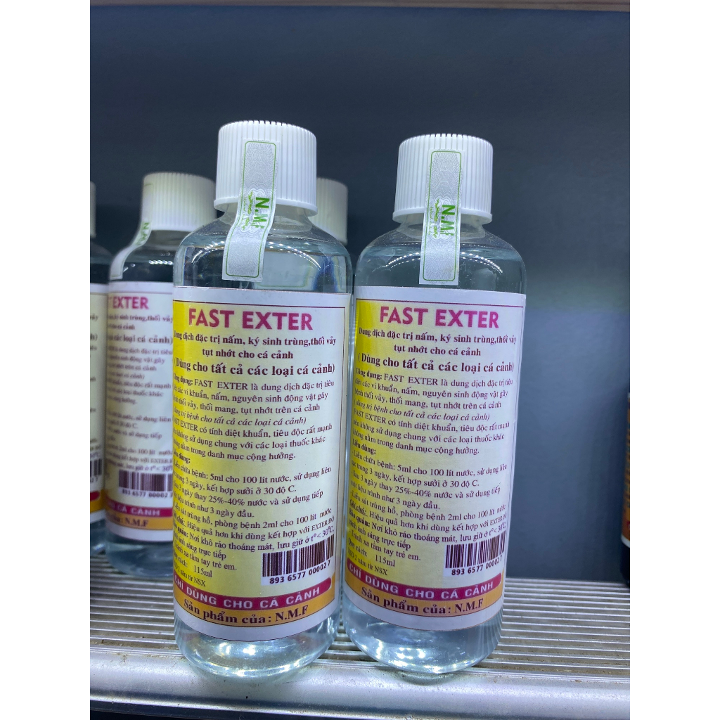 Fast Exter xanh chai 115ml