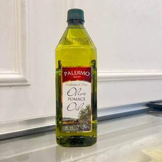 Dầu oliu pomace Palermo 1 lít nhập khẩu nguyên chai từ Thổ Nhĩ Kỳ, date 2026