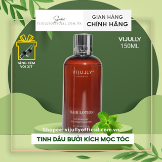 Xịt tinh dầu bưởi Vijully kích thích mọc tóc nhanh dài 3-8cm/tháng tặng kèm quà xinh